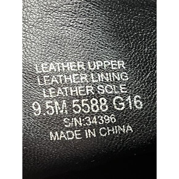 Tory Burch Junction Boots •9.5• Black Nubuck Leather Suede Ankle Bootie Heels - Picture 12 of 12